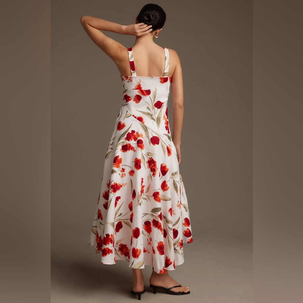 Reformation Bekki Linen Dress - Picture 3 of 16